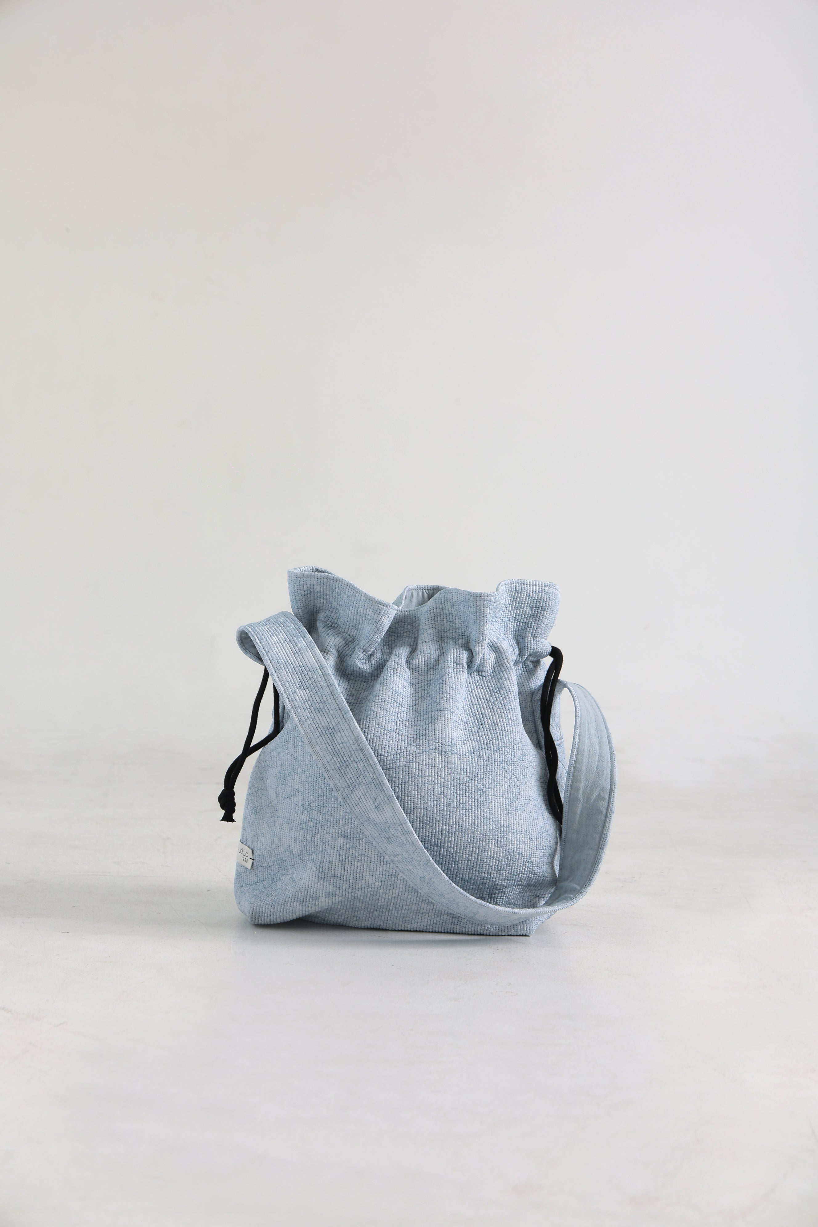 Soft Bucket Bag Large Baby blue